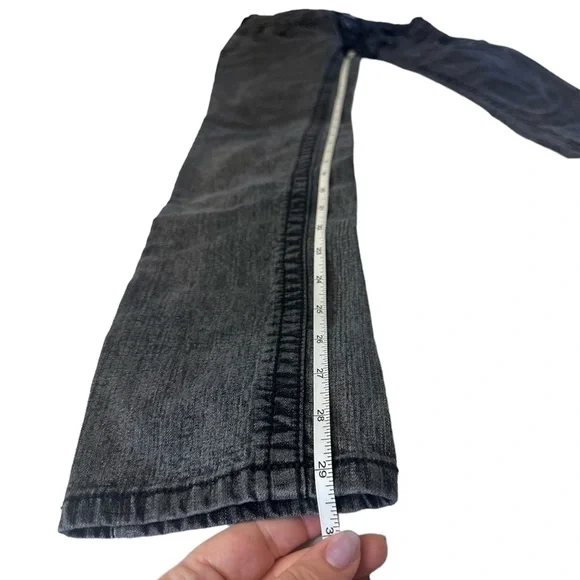 Forever 21 Gray Stone Wash Fade Skinny Jeans Size 27 - Picture 7 of 9